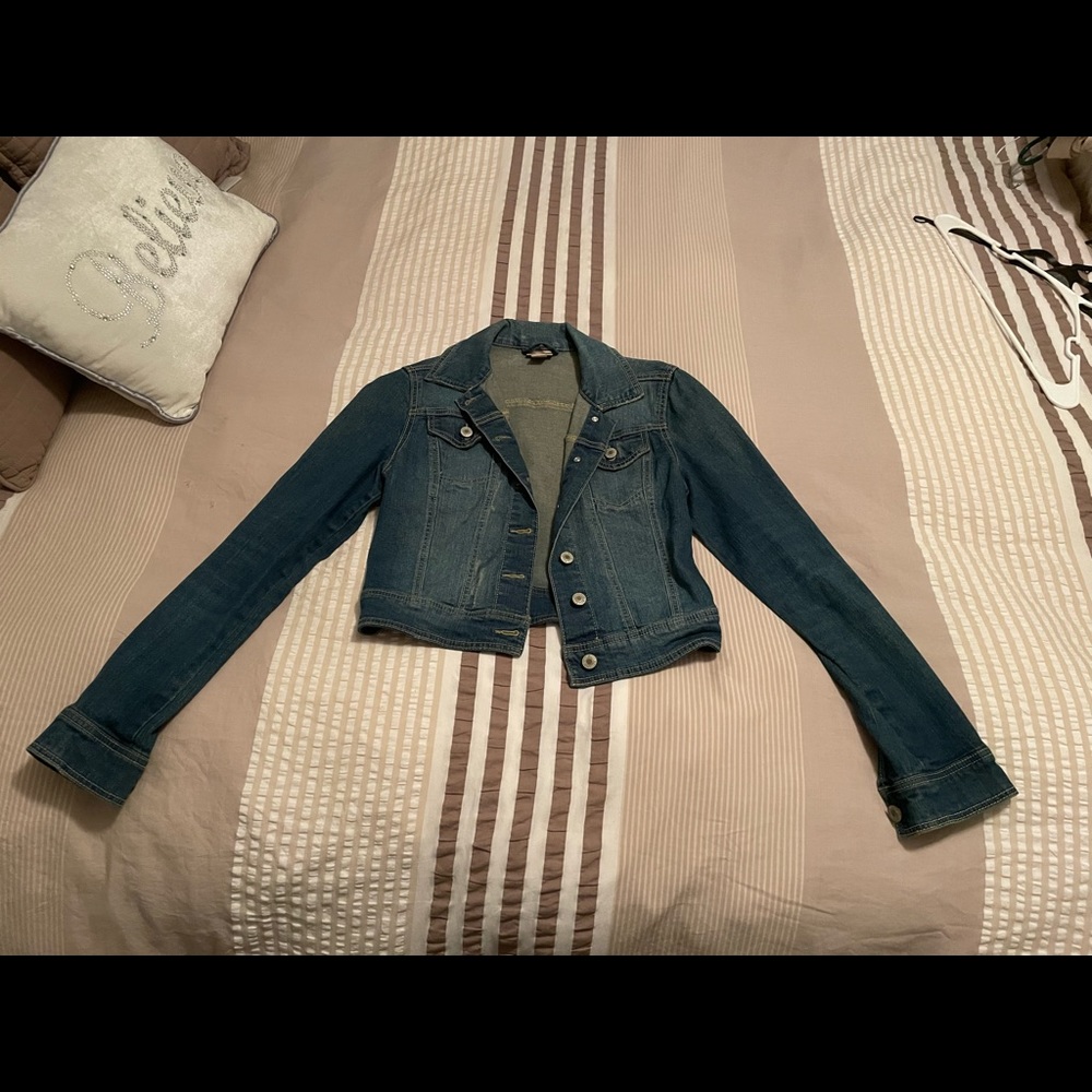 Cropped Jean jacket - Mossimo, size: S